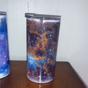 I’m selling a 12oz stainless steel tumbler that I heat pressed with a machine